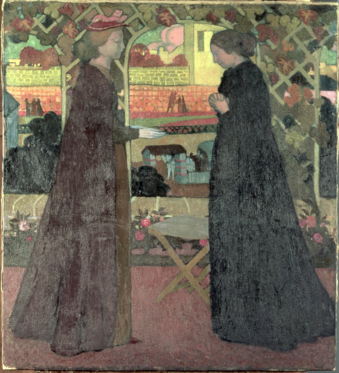 Besøket, 1894 av Maurice Denis