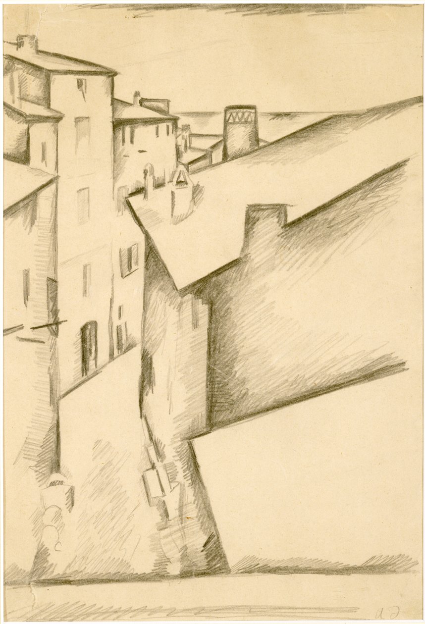 Uten tittel (grafitt på papir) av Maurice Denis