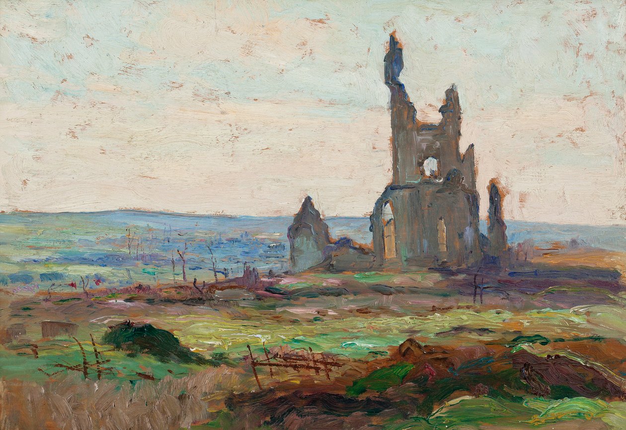 Ablain, St. Nazaire av Maurice Galbraith Cullen