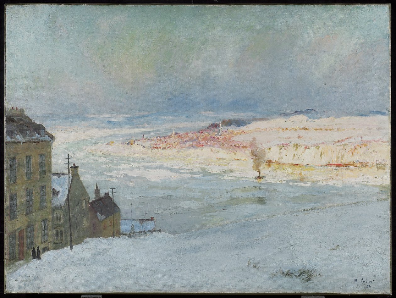 Levis fra Quebec, 1906 av Maurice Galbraith Cullen