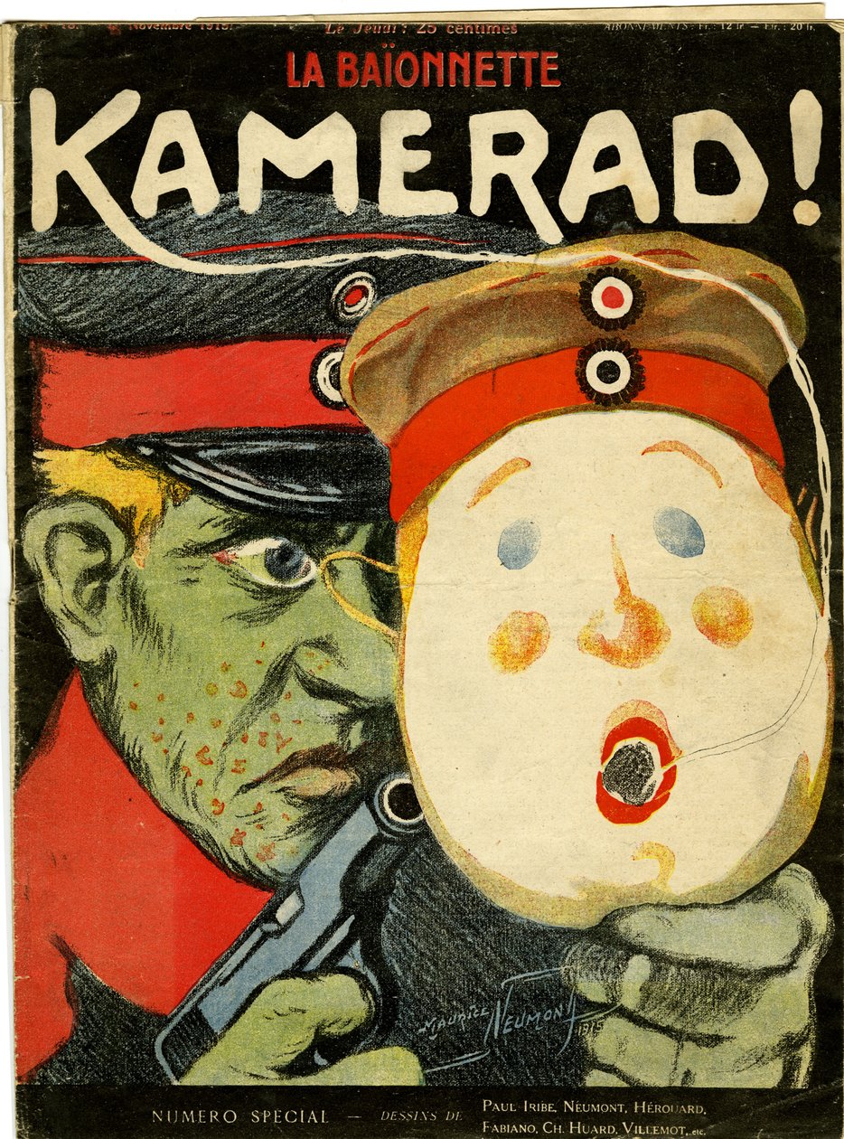 Kamerad!, fra en spesialutgave av "La Baionnette", nr. 18, 4. november 1915 av Maurice Louis Henri Neumont