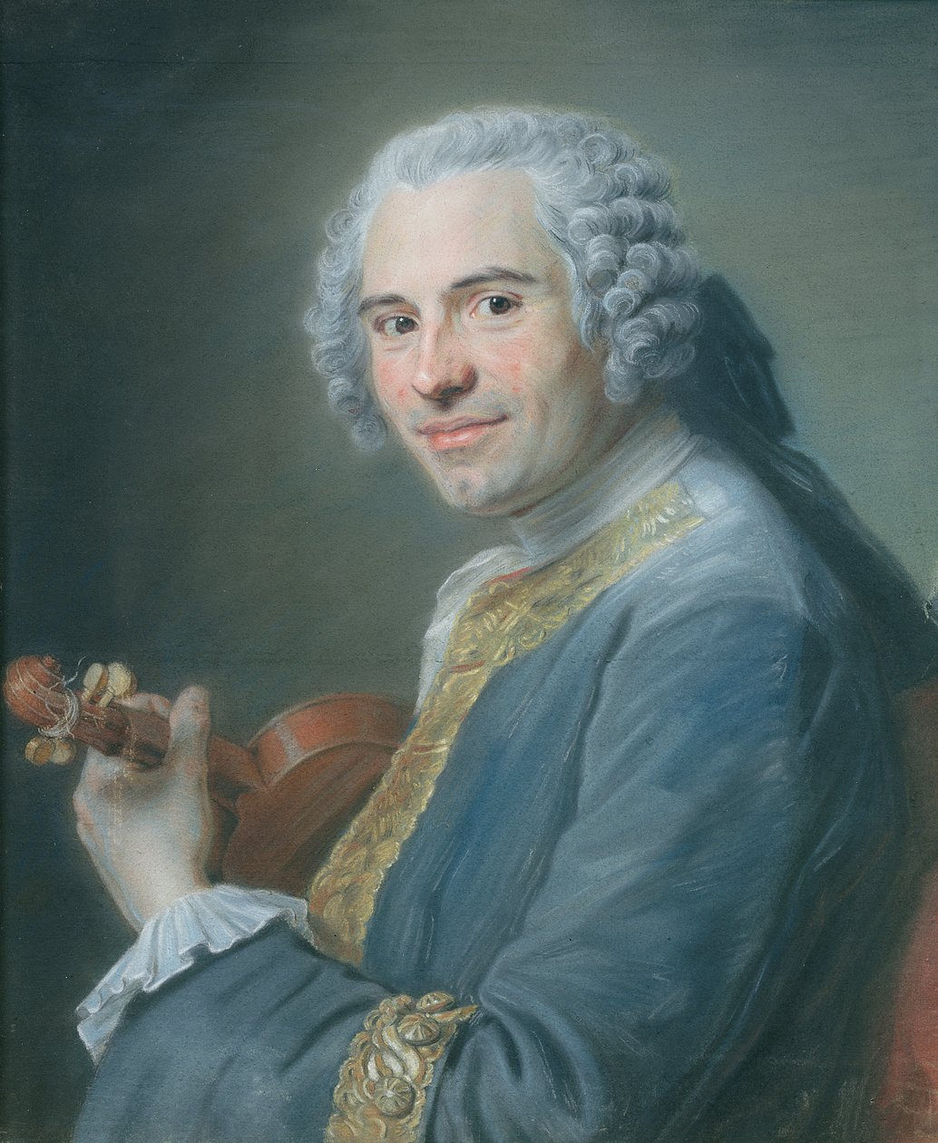 Jean-Joseph Cassanea de Mondonville, 1747 (pastell) av Maurice Quentin de La Tour
