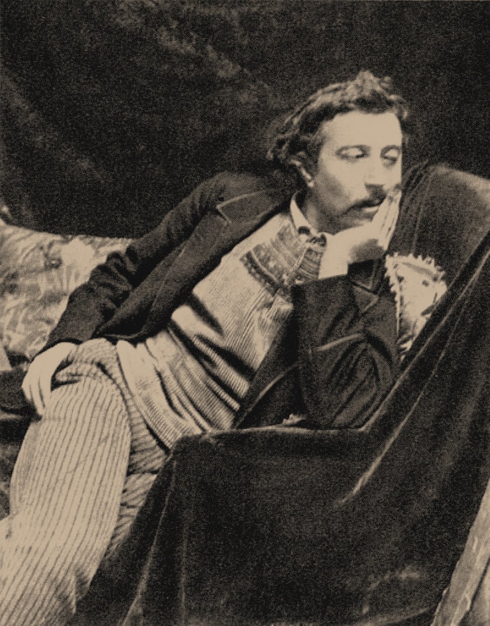 Portrett av Paul Gauguin 1848-1903, 1891. av Maurice Boutet de Monvel