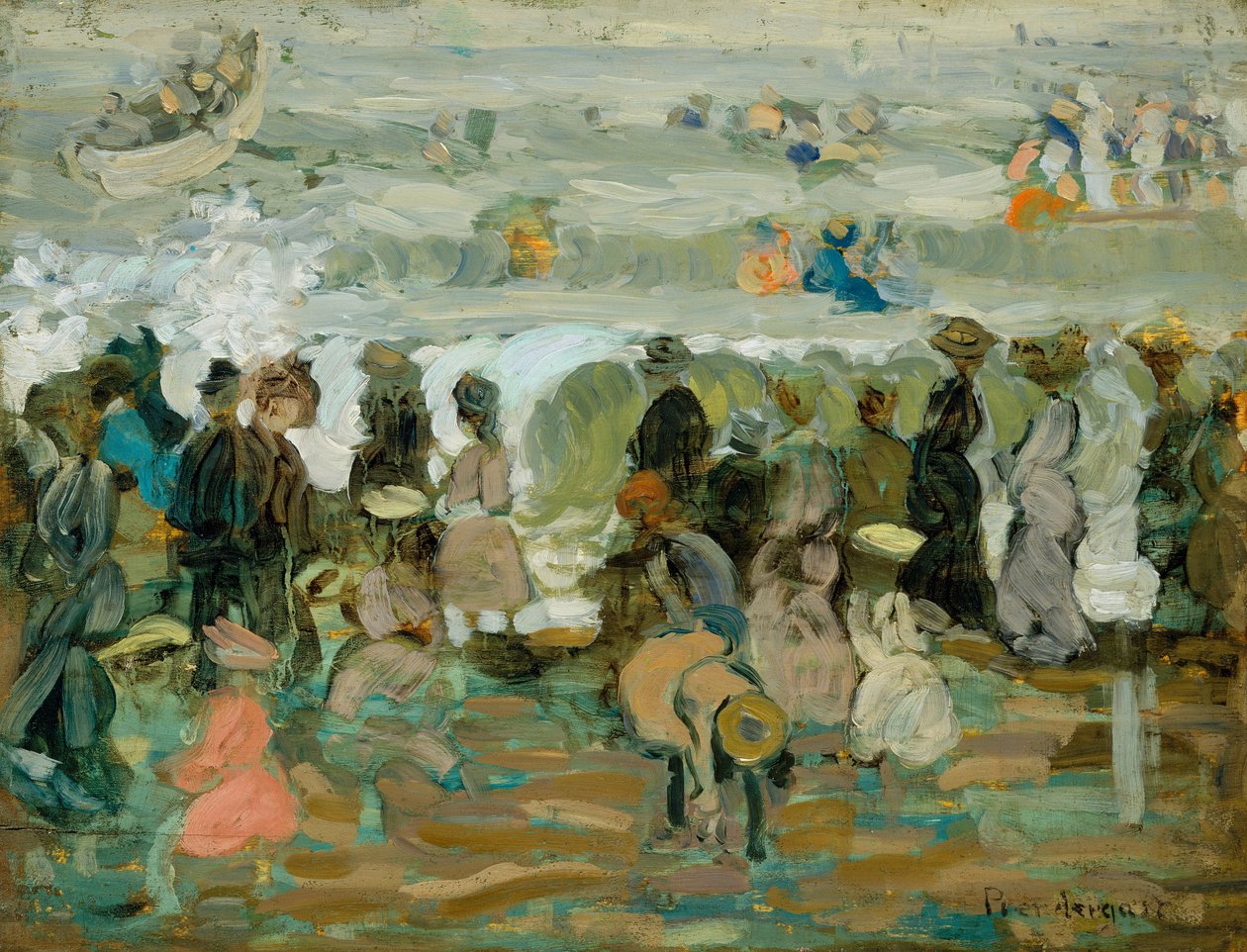 Etter stormen, 1898-1903 av Maurice Brazil Prendergast