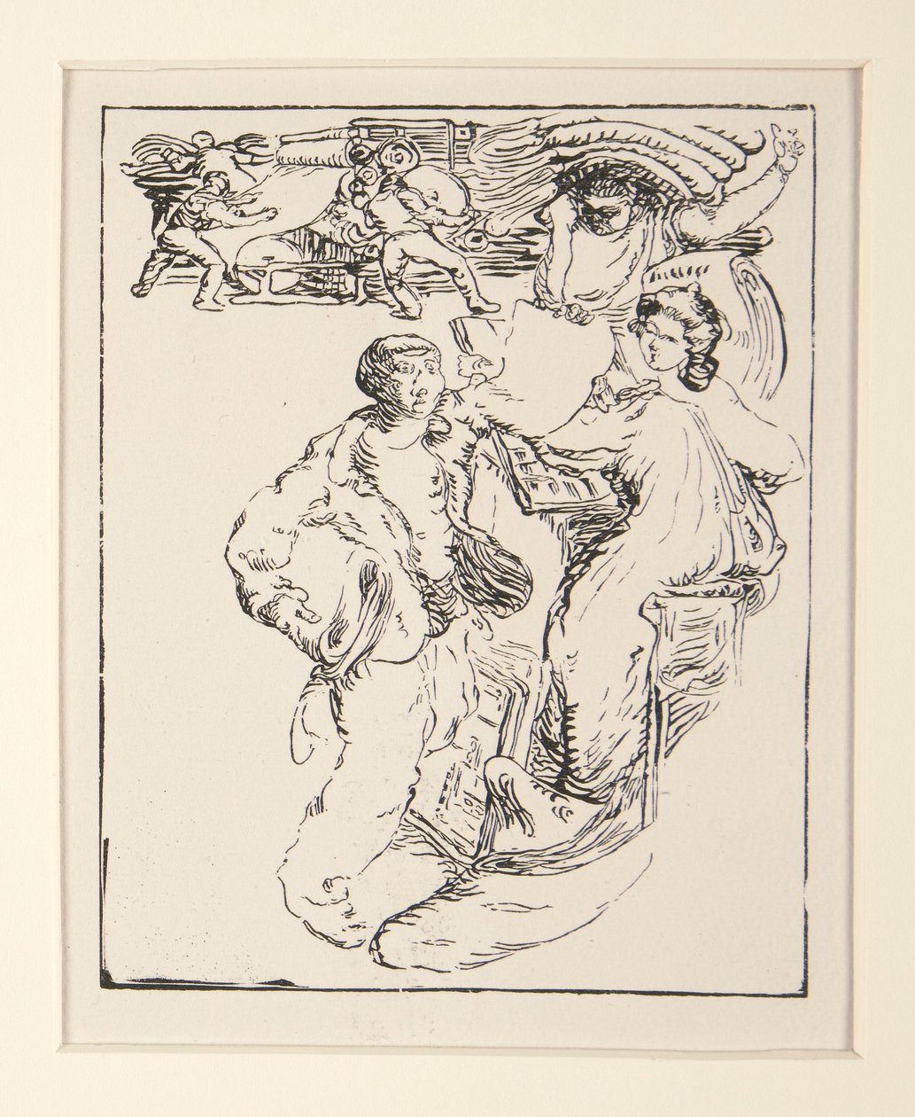 Gateselgerne i La Pensee; Camelot og papir, s. 29 av Maurice Delcourt