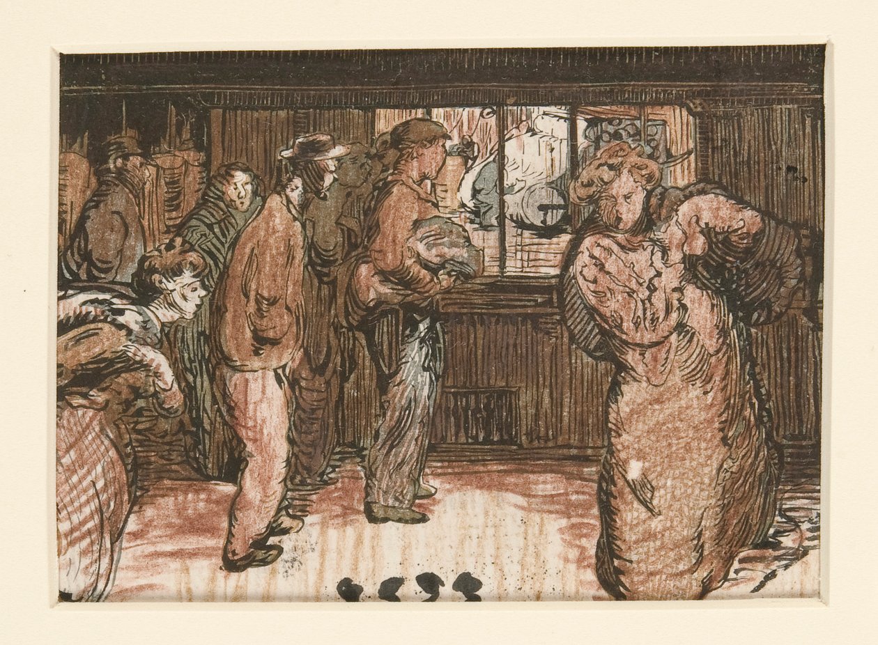 Gateselgerne i La Pensee, illustrasjon s. 31 av Maurice Delcourt