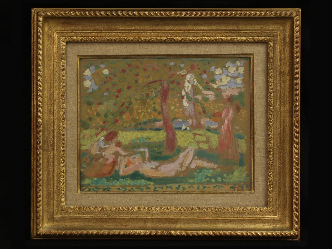 Autumn Bucolics eller under epletreet av Maurice Denis