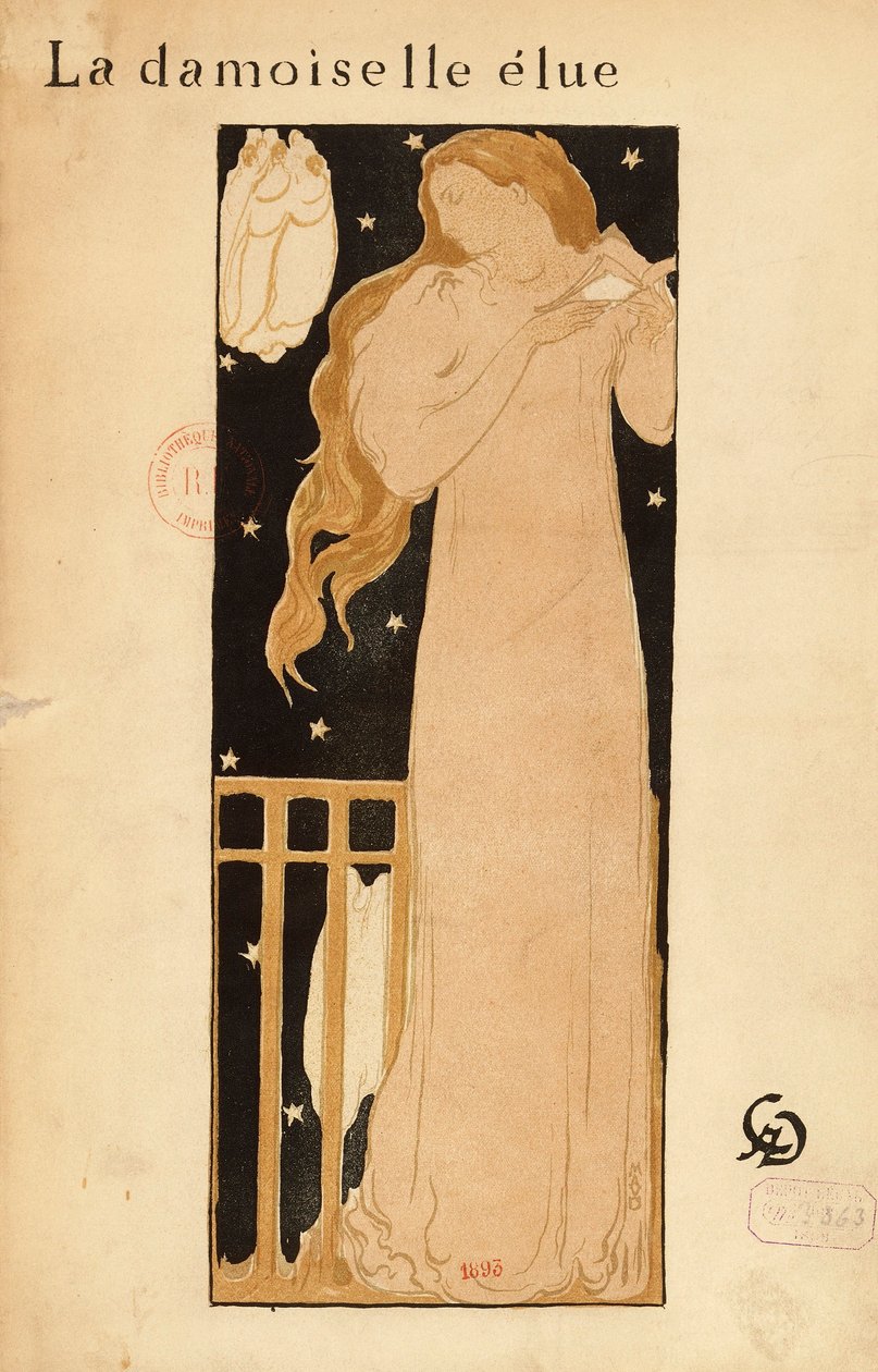 Claude-Achille Debussy (1862-1918), Den utvalgte damen av Maurice Denis