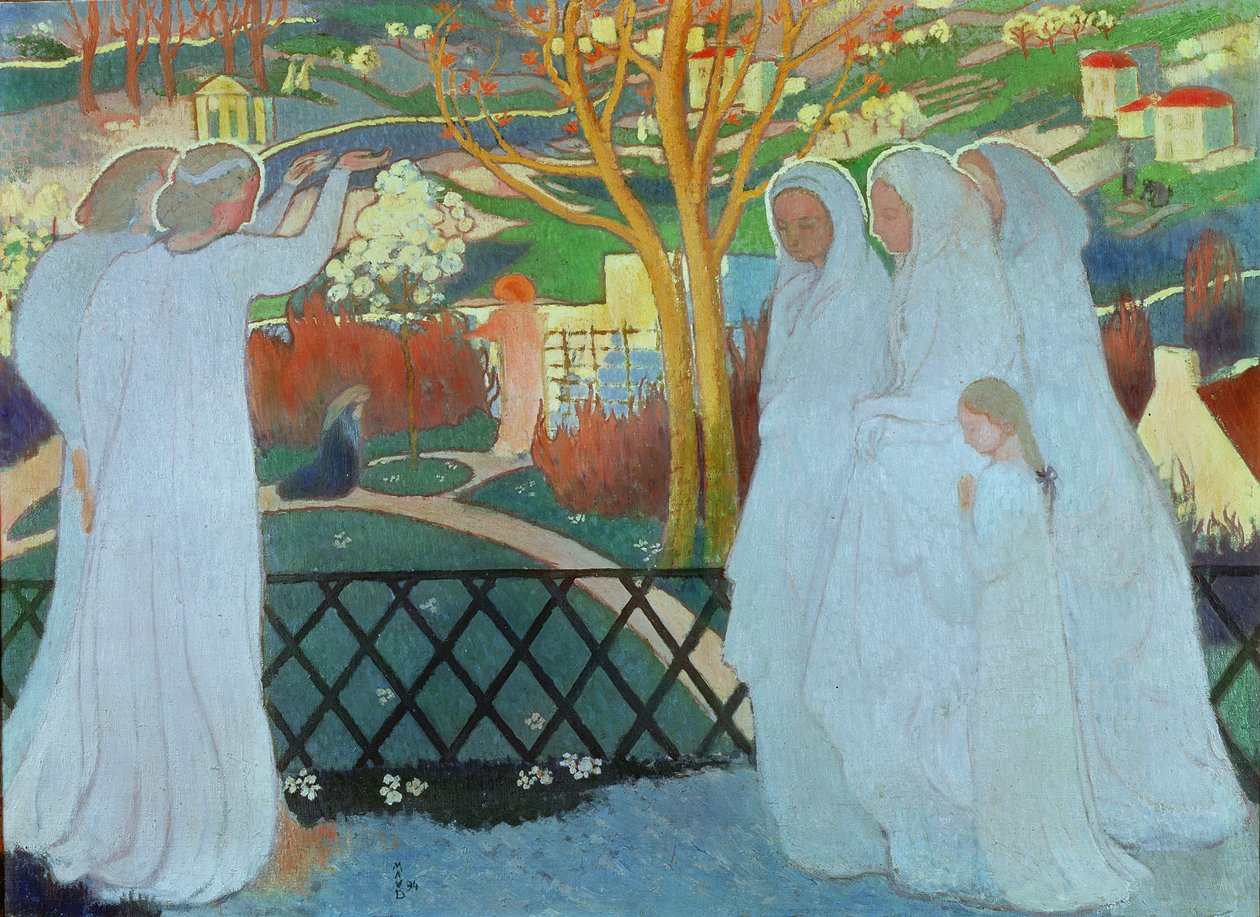 Hellige kvinner ved graven, 1894 av Maurice Denis