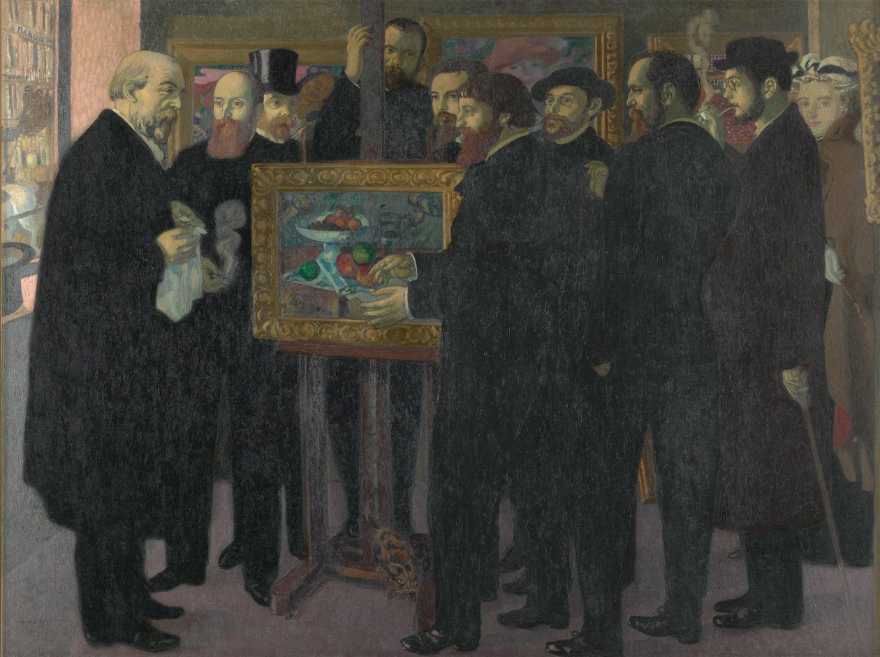 Hyllest til Cézanne, 1900. av Maurice Denis