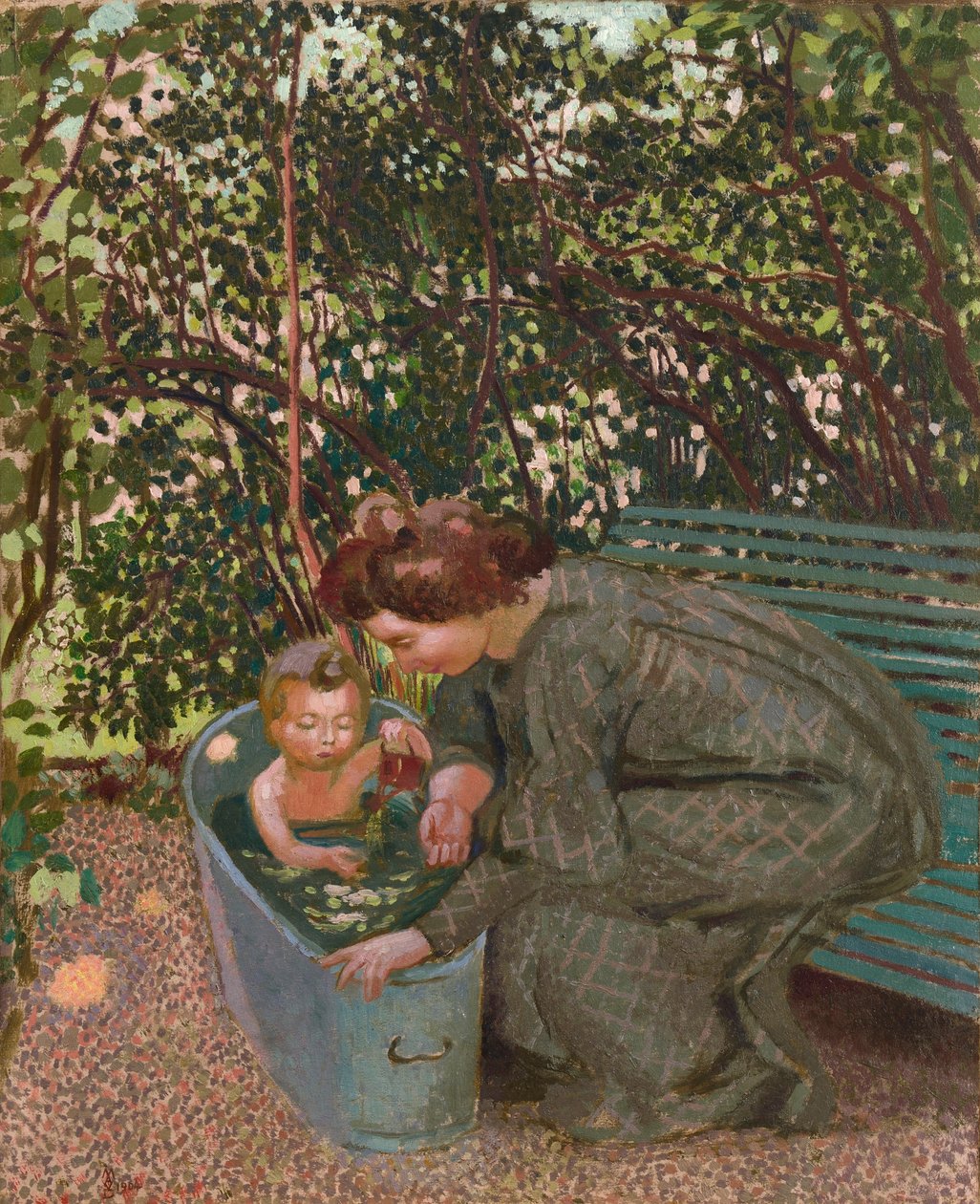 Le Bain en plein air, 1904.    1204768   no       norwegian Successfully Translated  Original: Portret van André Rouveyre Rouveyre (title on object) Translat: Portret van André Rouveyre Rouveyre (title on object) 1380935 no norwegian Successfully Translate av Maurice Denis