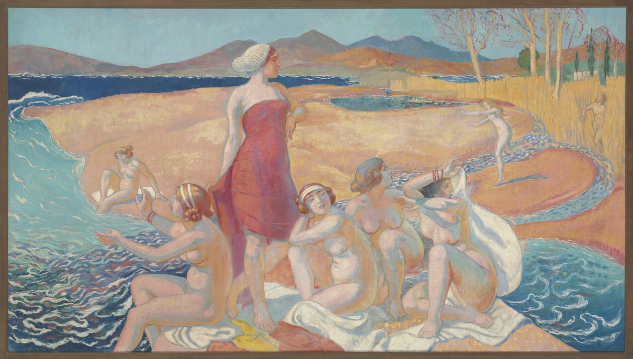 Oppvåkningen av Odysseus. av Maurice Denis