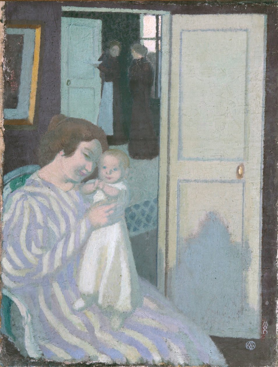 Mor og barn, 1895 av Maurice Denis