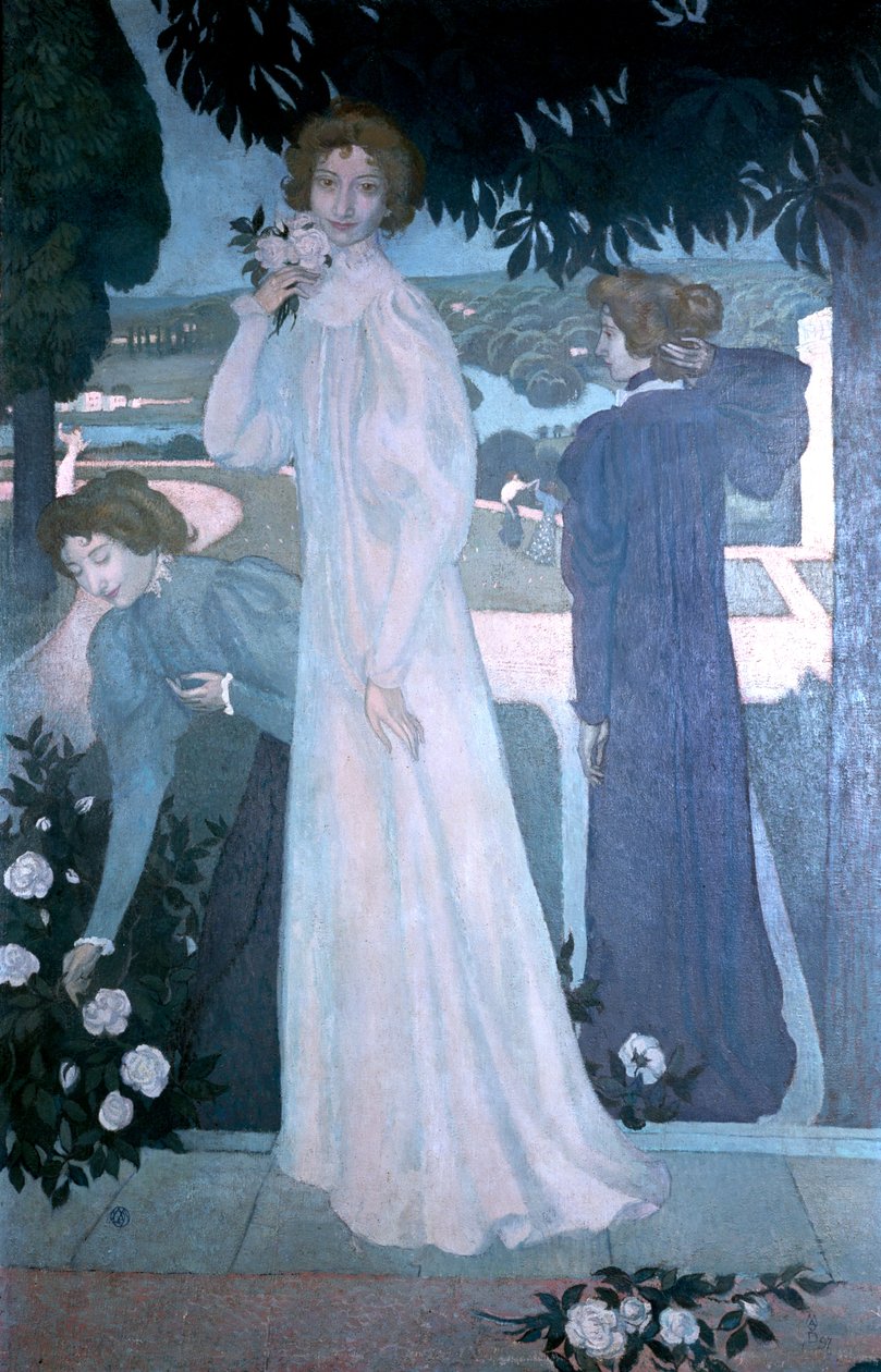 Portrett av Yvonne Lerolle, 1897 av Maurice Denis