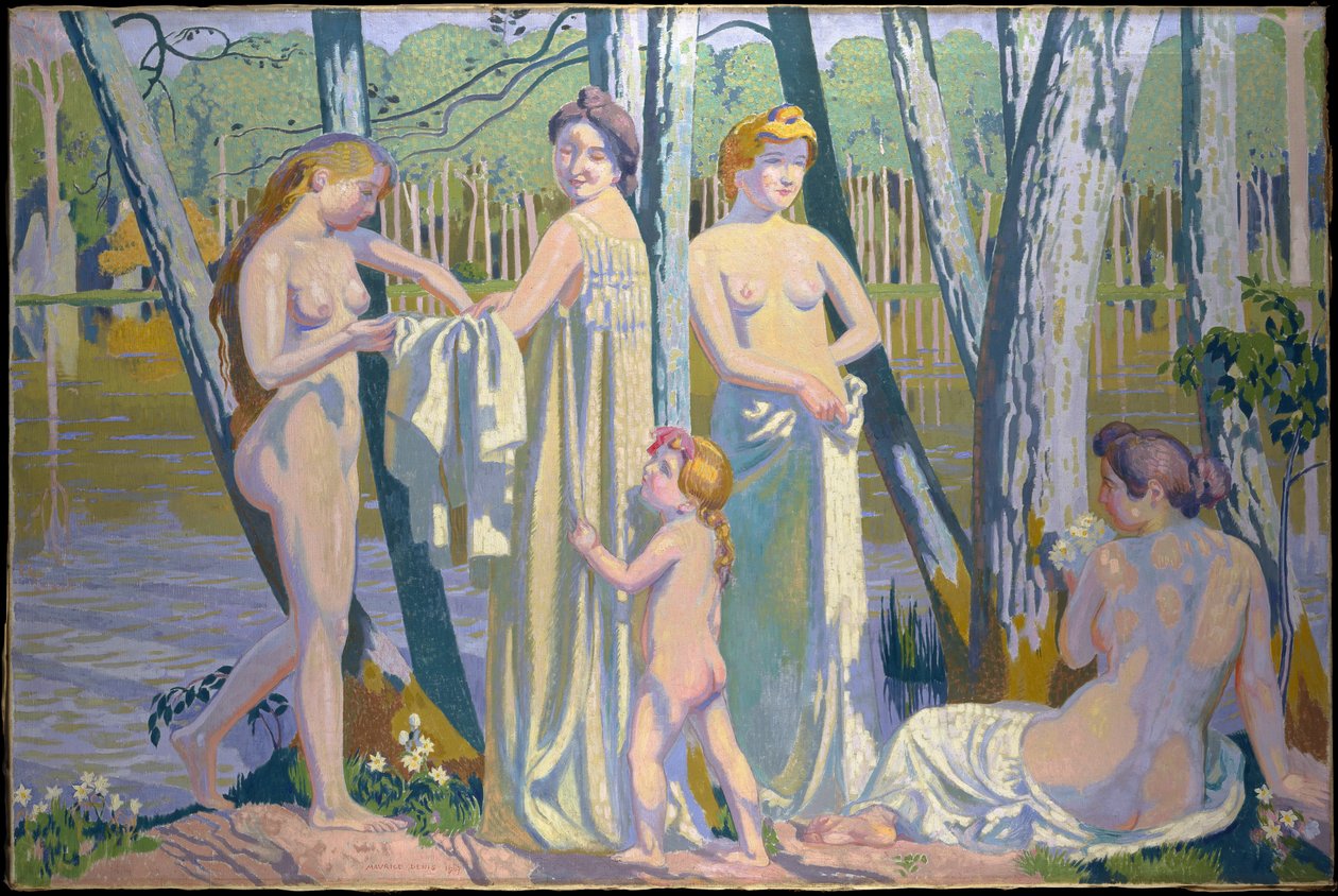 De badende kvinnene av Maurice Denis
