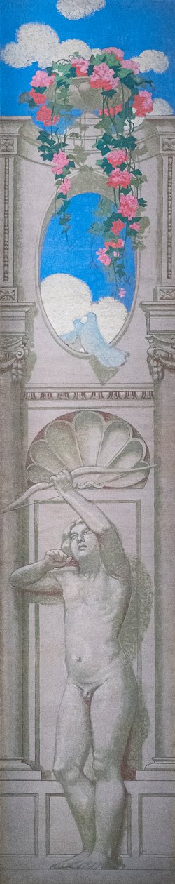 The Story of Psyche, Panel IX. 1909 (olje på lerret) av Maurice Denis