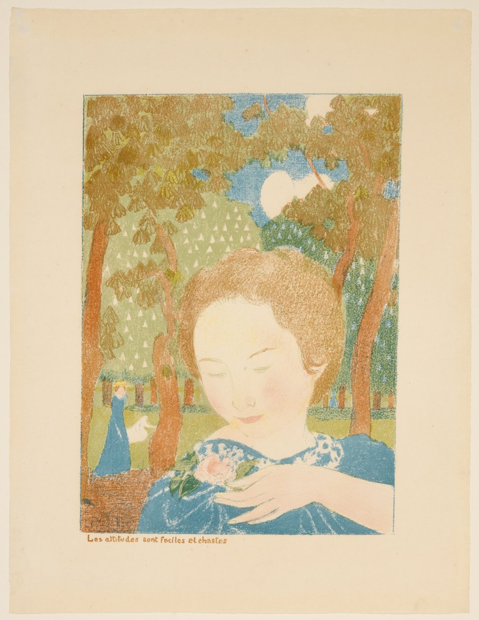 Dies sind einfache und keusche Haltungen av Maurice Denis