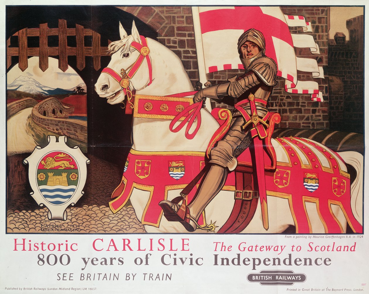 British Rail-plakat som annonserer 