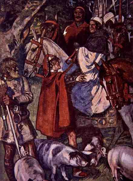 "Your Reverences Must Hold On This Path Till You Come to a Sunken Cross", illustrasjon fra 