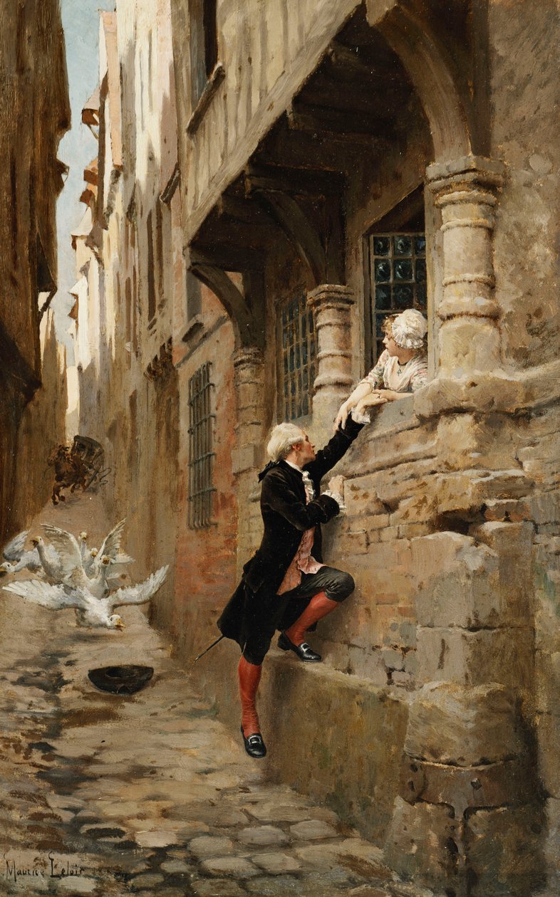 En smal flukt av Maurice Leloir
