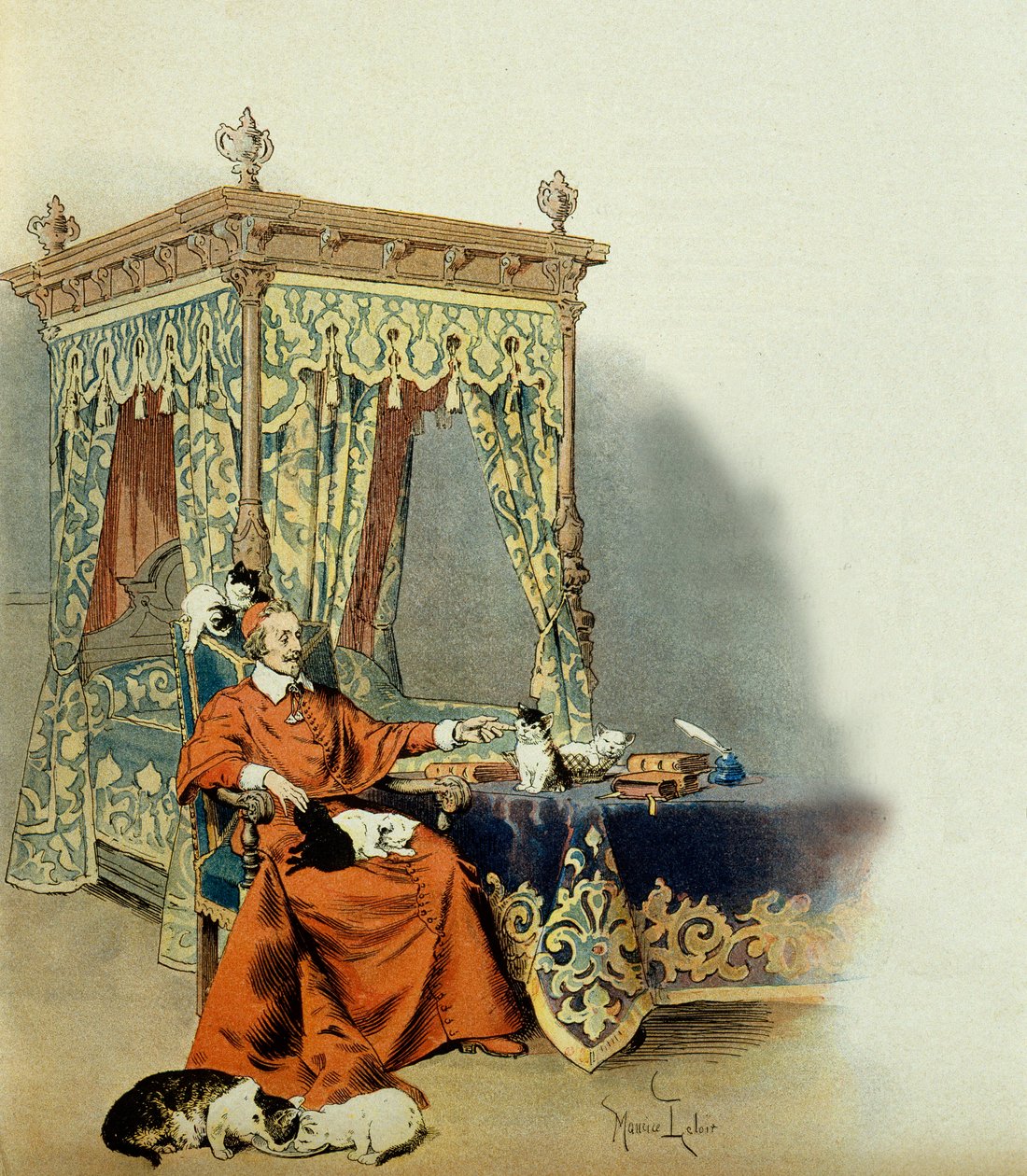 Frankrikes historie: Kardinal Richelieu (Armand Jean du Plessis av Maurice Leloir