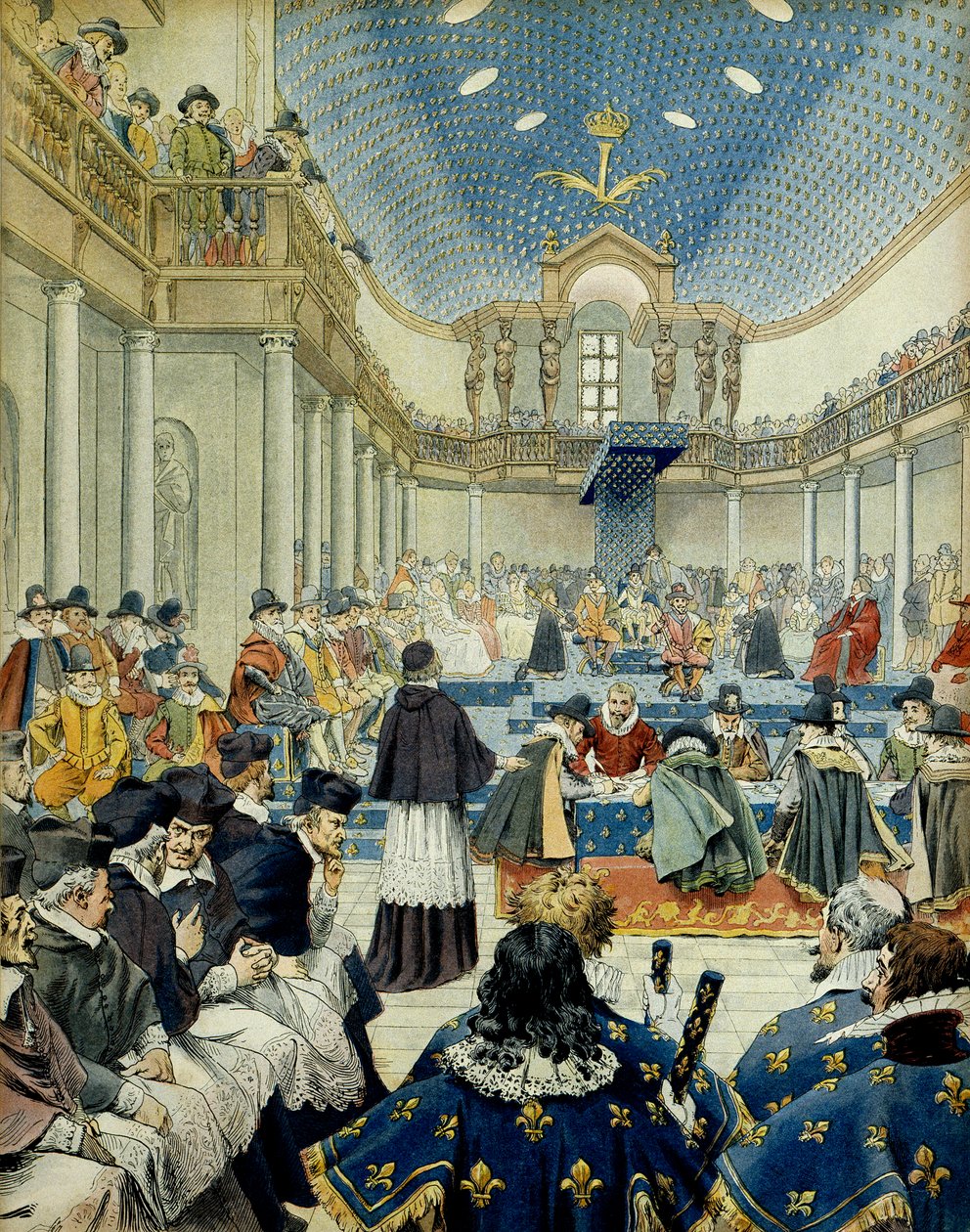 Frankrikes historie: Kardinal Richelieu (Armand Jean du Plessis av Maurice Leloir