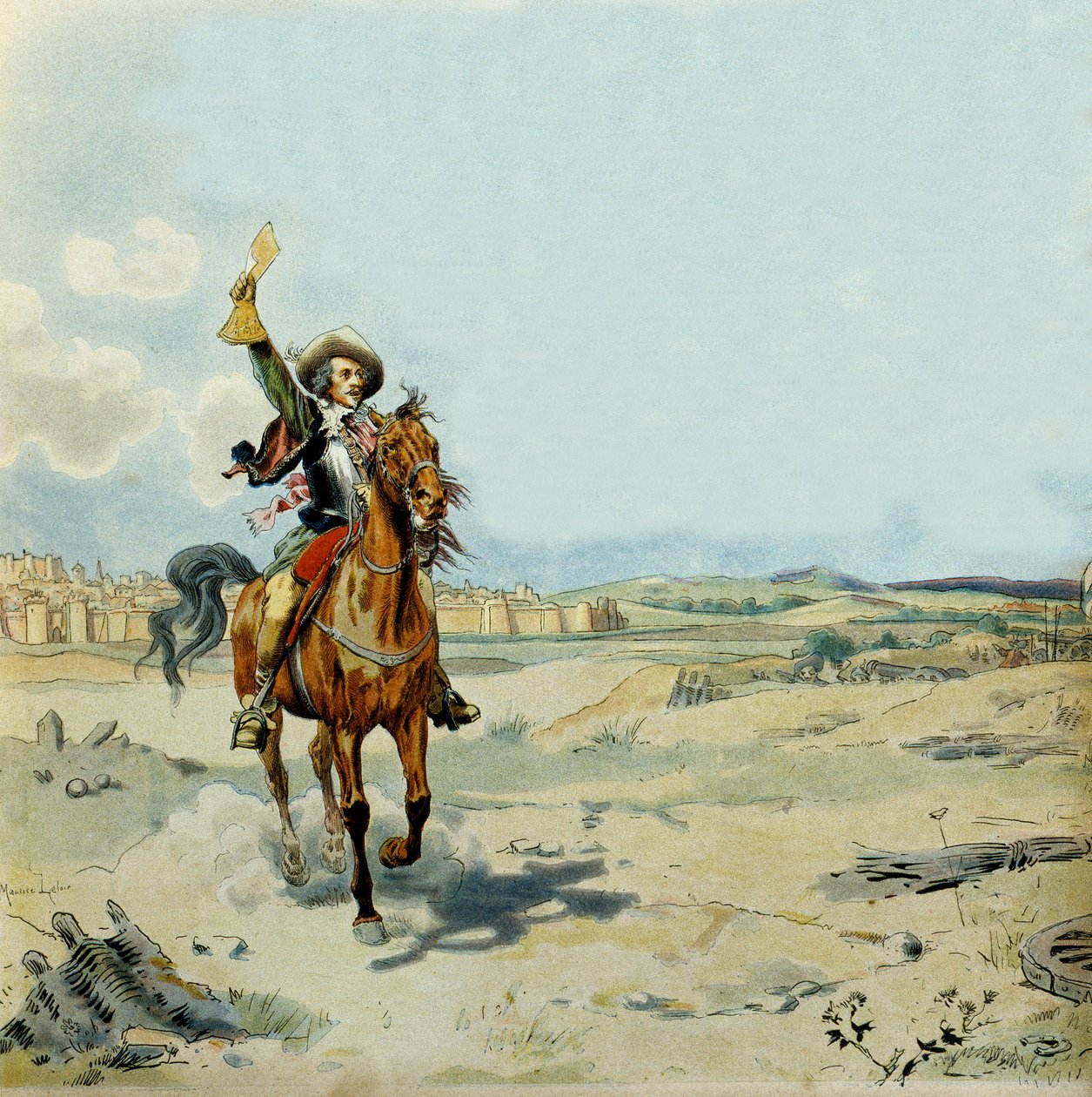 Frankrikes historie: Jules Mazarin (Giulio Mazarini eller Mazzarini av Maurice Leloir