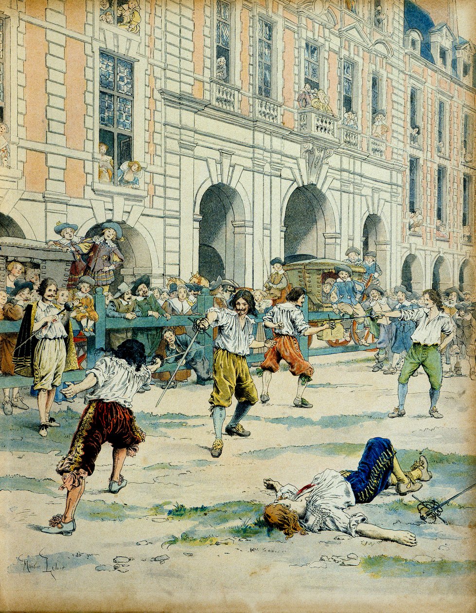 Frankrikes historie: Ny redigering (lov) av kardinal Richelieu (Armand Jean du Plessis av Maurice Leloir