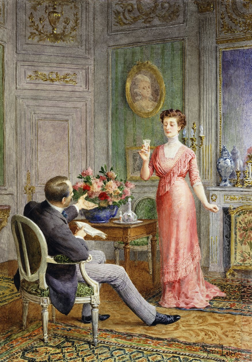 Scener fra La Rampe av Maurice Leloir