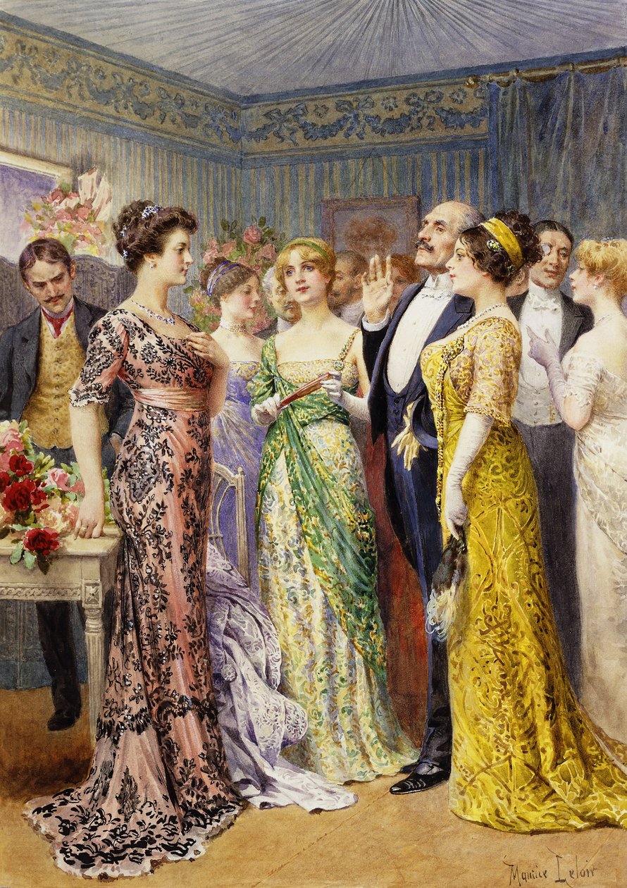 Scener fra La Rampe av Maurice Leloir