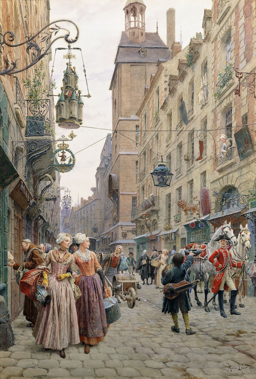 Den travle gaten av Maurice Leloir