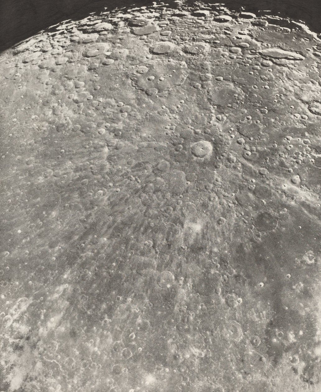 Fotografi Lunar Radiation from Tycho - Ascending Phase, 1899 av Maurice Loewy