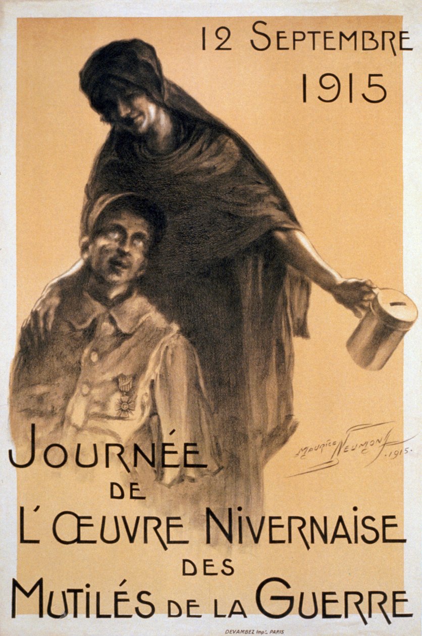 Nivernaise-dagen for War Disabled Fund, 1915 av Maurice Louis Henri Neumont