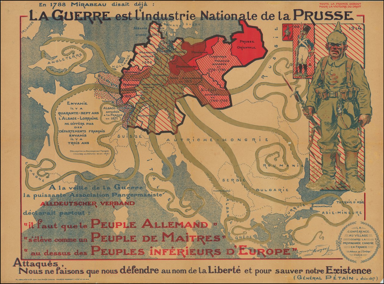Allerede i 1788 sa Mirabeau: «Krig er Preussens nasjonalindustri.» av Maurice Neumont