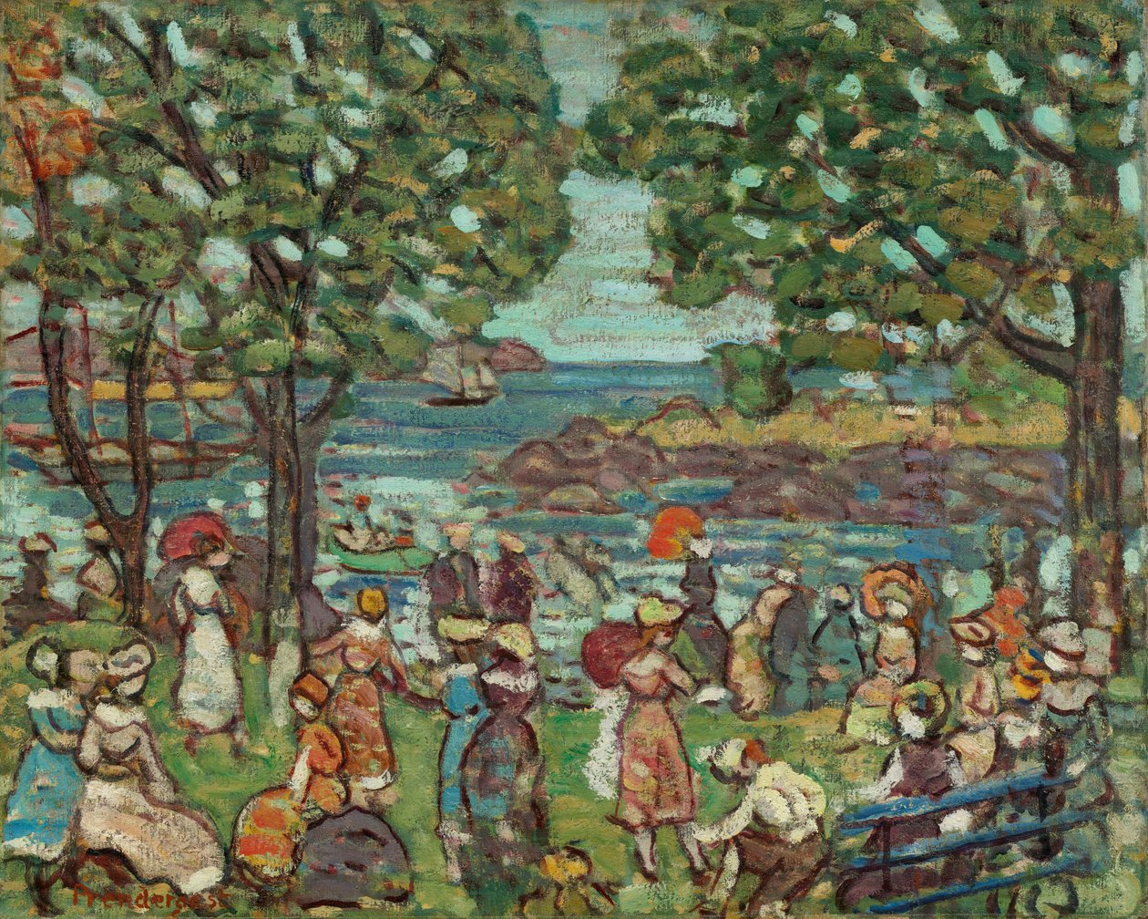 Salem Cove av Maurice Brazil Prendergast