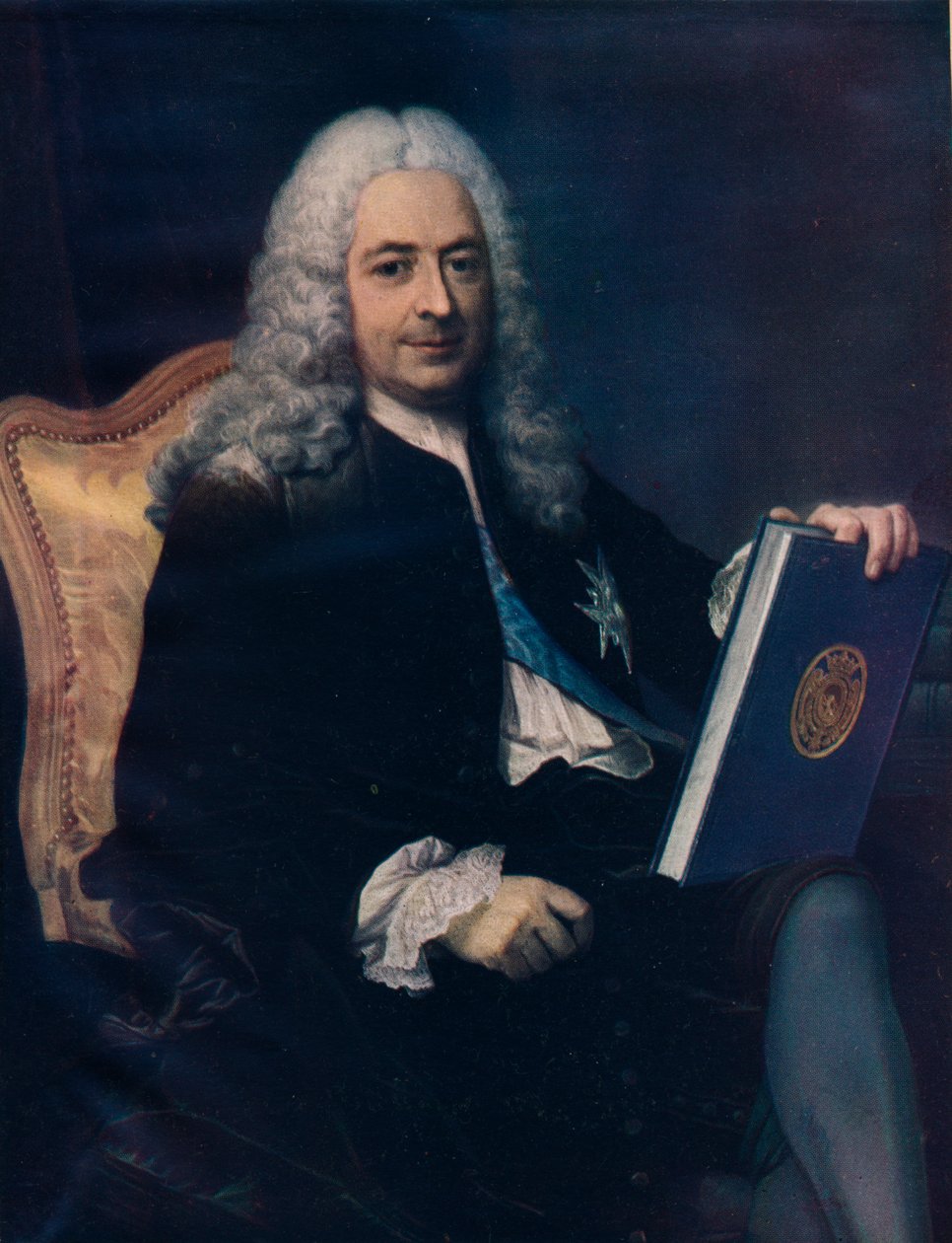 Philibert Orry de Vignory, c1737 av Maurice Quentin de La Tour