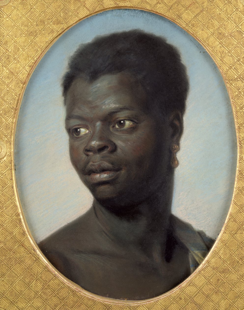 Portrait of a Young black, ca. 1751 (pastell på papir) av Maurice Quentin de La Tour