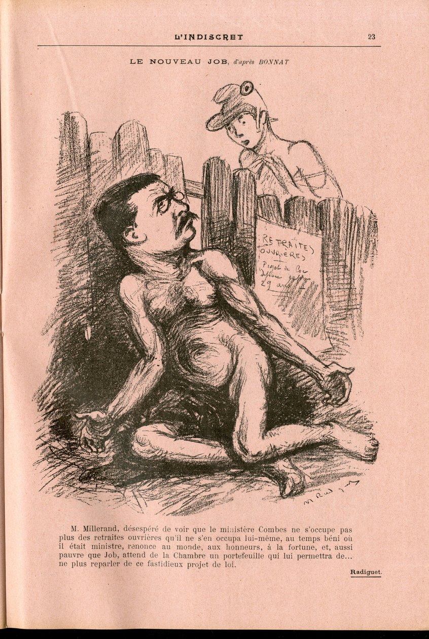 L'Indiscret, satirisk i svart-hvitt av Maurice Radiguet