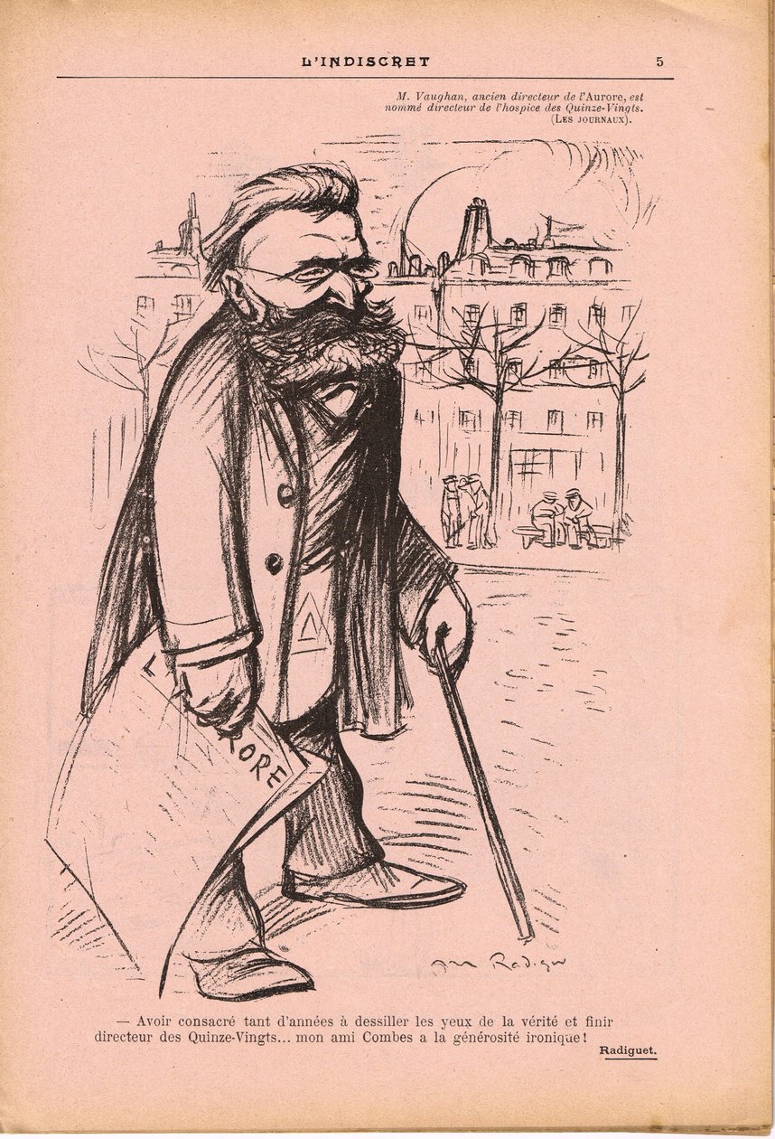 L'Indiscret, satirisk i svart-hvitt av Maurice Radiguet