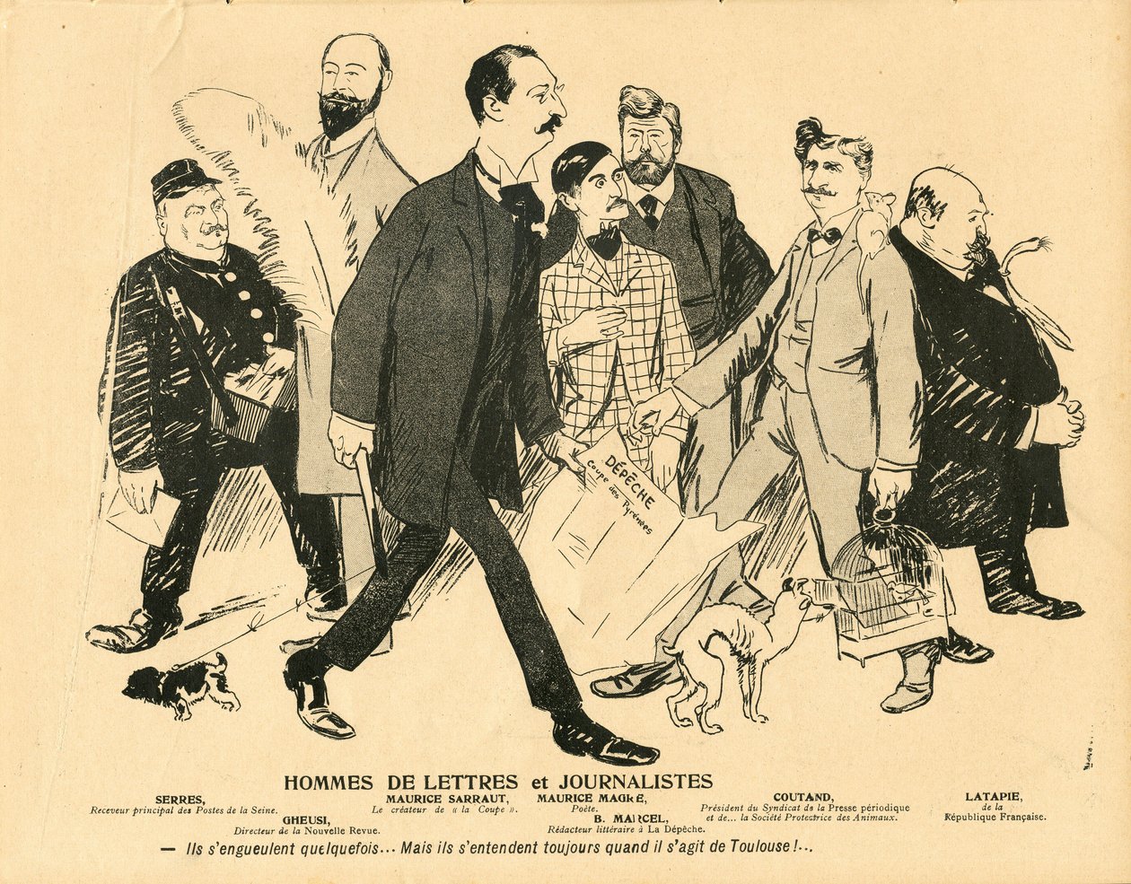 The Butter Plate, nummer 229, Satirical in Colors av Maurice Radiguet