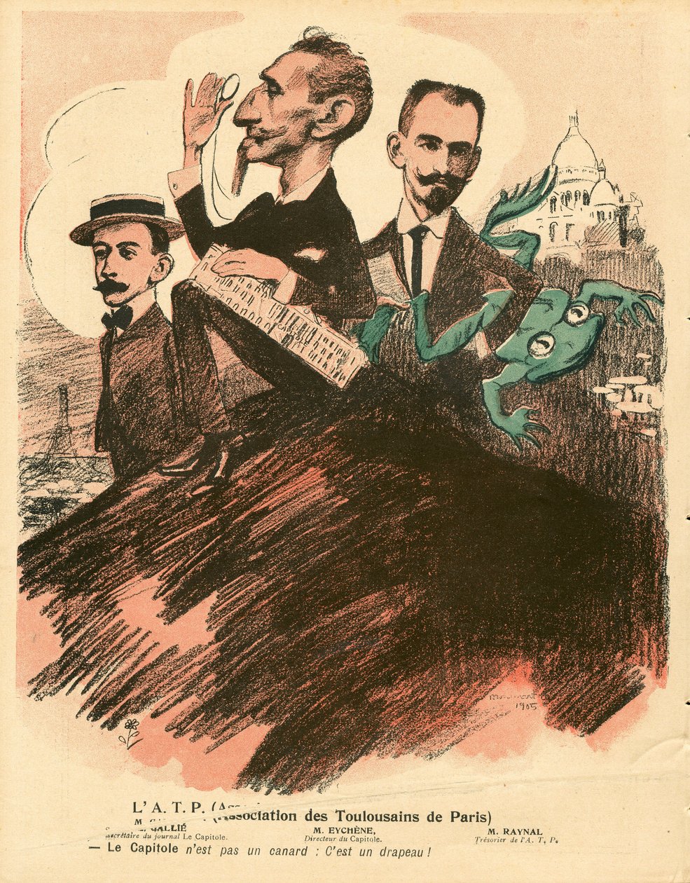 The Butter Plate, nummer 229, Satirical in Colors av Maurice Radiguet