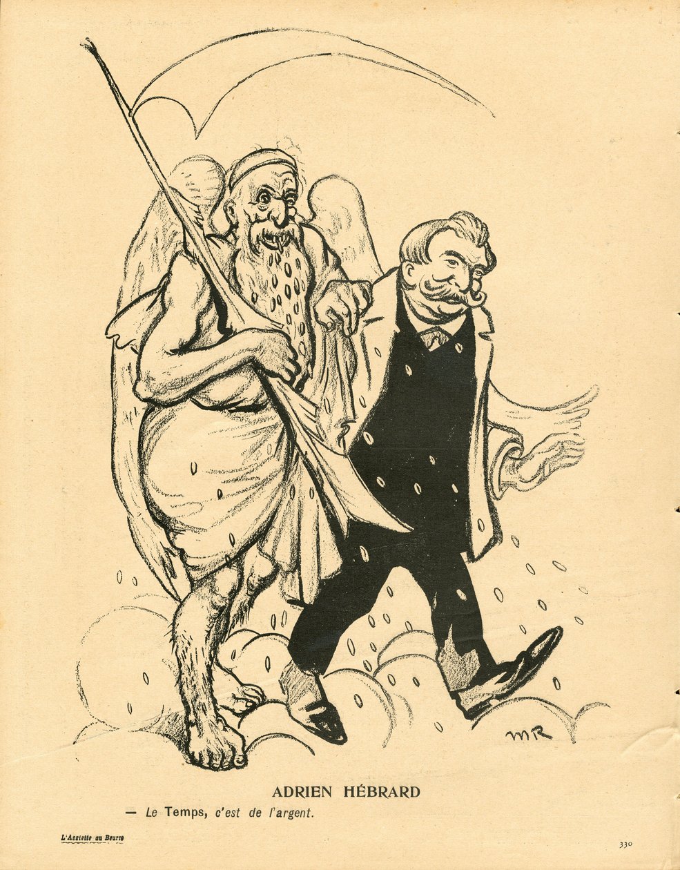 The Butter Plate, nummer 229, Satirical in Colors av Maurice Radiguet