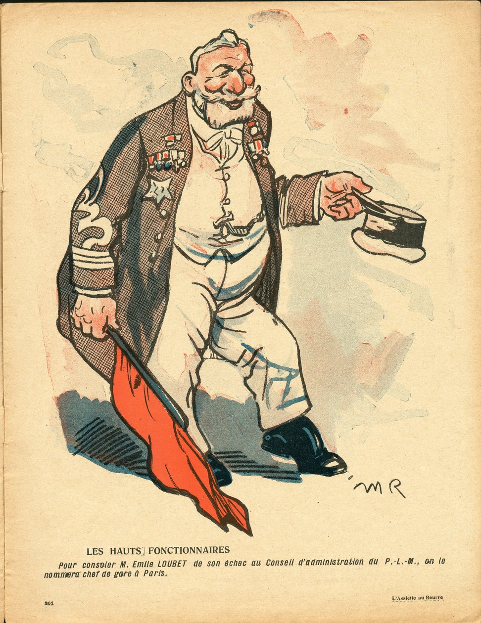 The Butter Plate, nummer 381, Satirical in Colors av Maurice Radiguet
