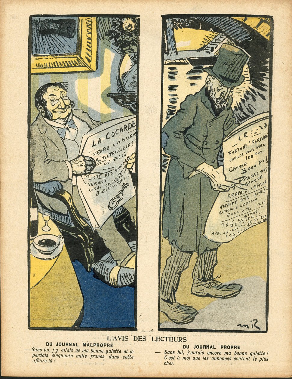 The Butter Plate, nummero 264, Satirical in Colors av Maurice Radiguet