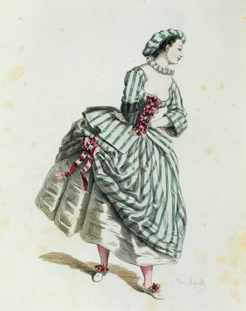 Corallina i 1744, av Maurice Sand (1823-1889) av Maurice Sand