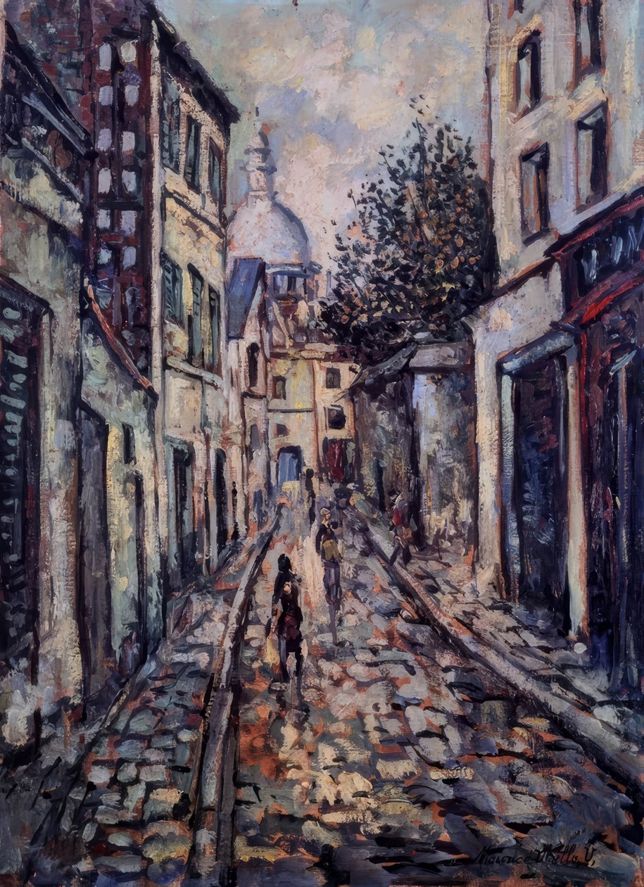 Montmartre av Maurice Utrillo