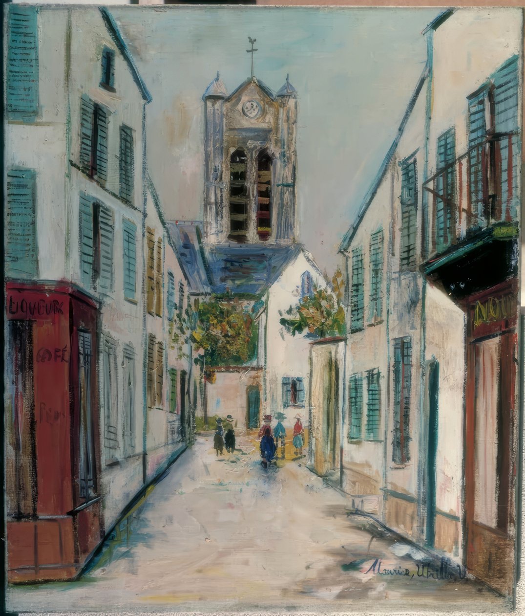 Parisgaten av Maurice Utrillo