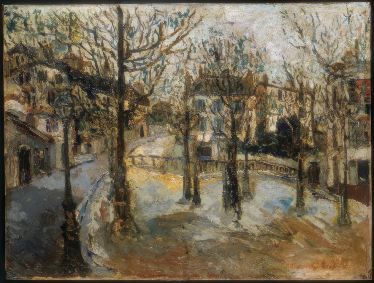 Place Ravignan av Maurice Utrillo