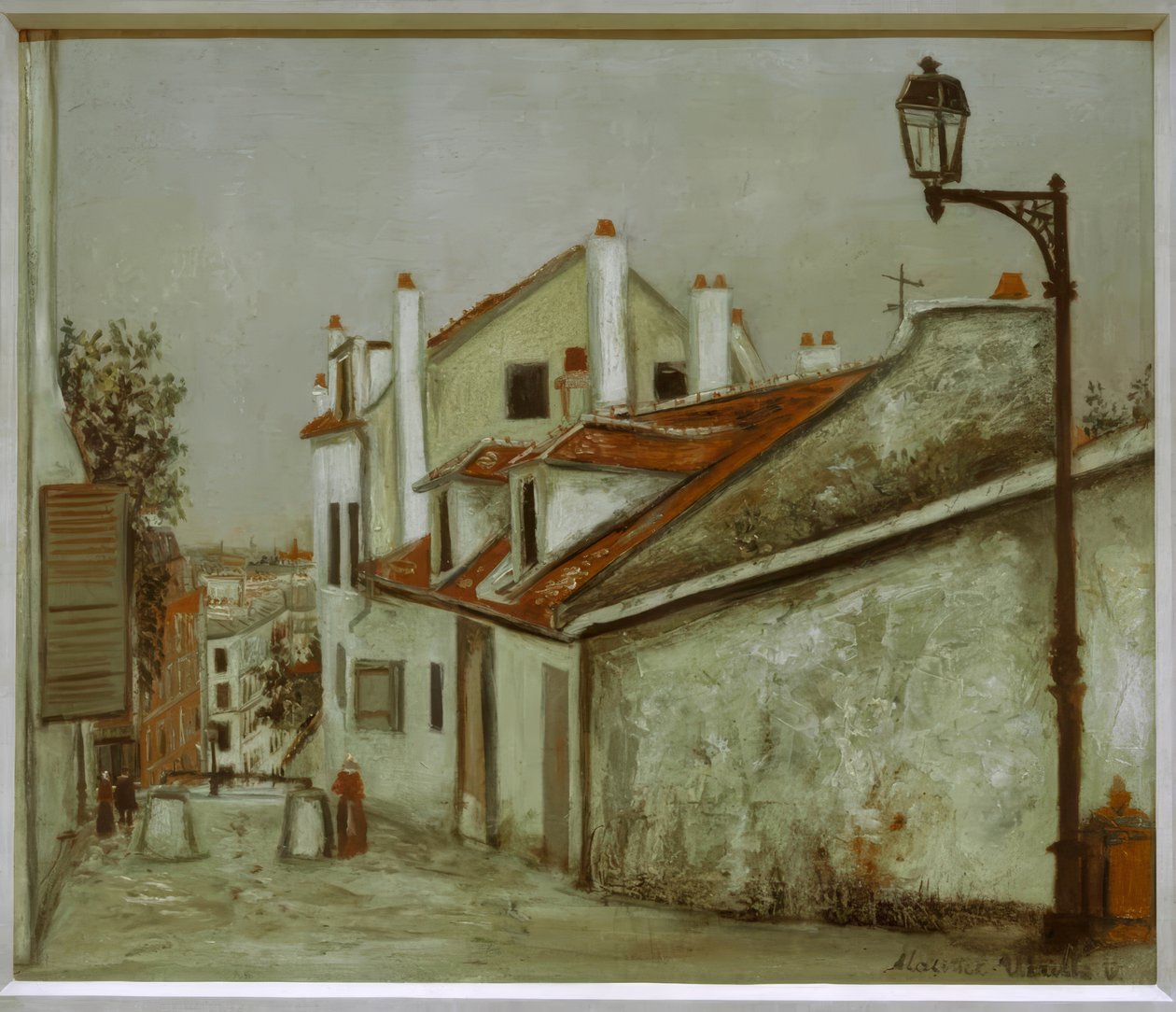 Mont-Cenis-gaten av Maurice Utrillo