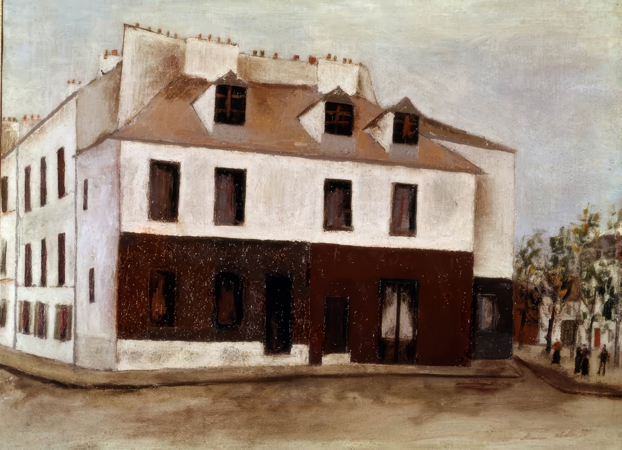 Sainte-Eleuthère-gaten av Maurice Utrillo